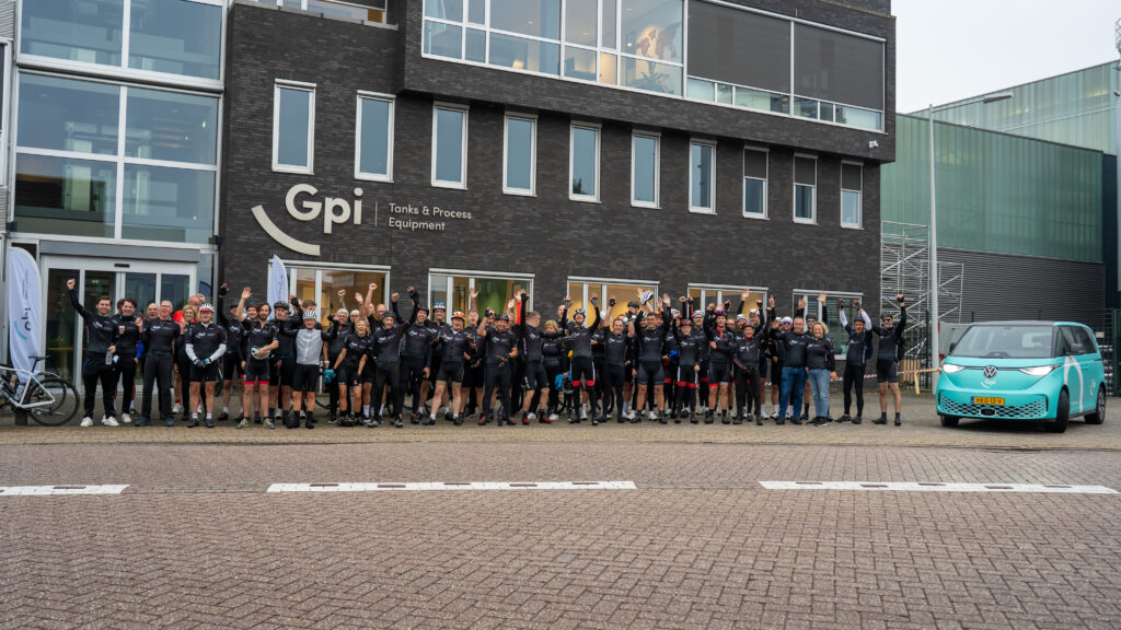 De 100 van Gpi fietstocht